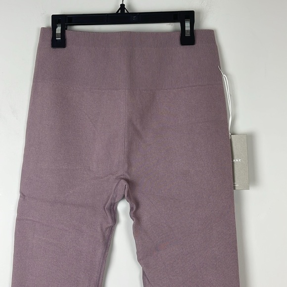 Everlane The Seamless Legging Ribbed Light Purple Size Medium/Large New - Picture 8 of 9